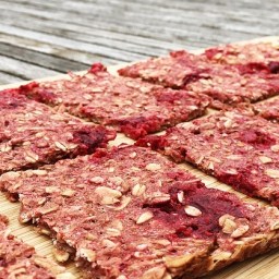 Frühlings-Snack:  Apfel-Himbeer Granola Bars